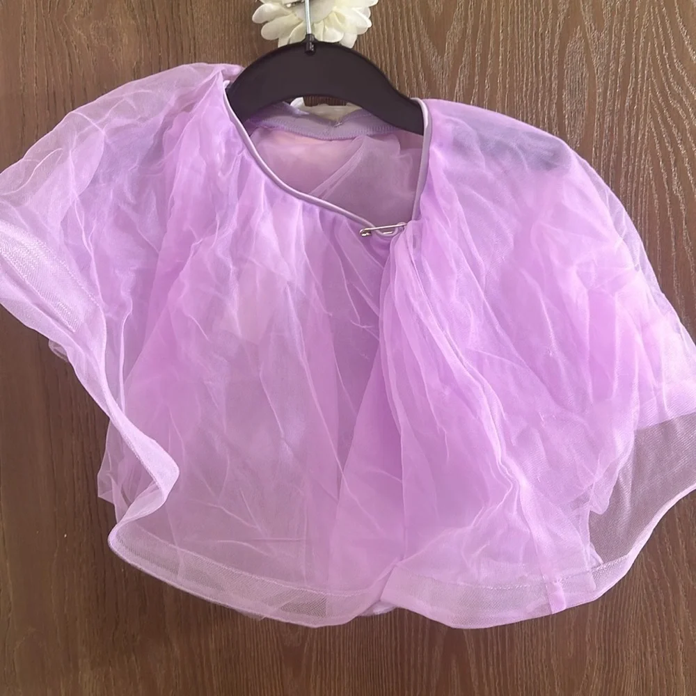Kids‎  Costume Set, dance outfit, or gymnastics- Black, White, and Pink